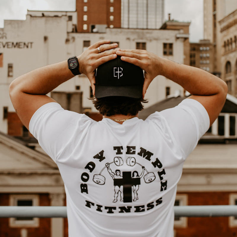 Black Retro Trucker Hat