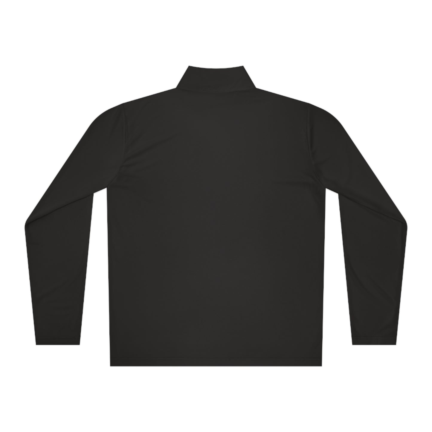 Black Unisex Quarter-Zip Pullover