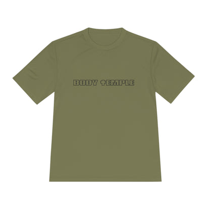 Dark Green Unisex Moisture Wicking Tee