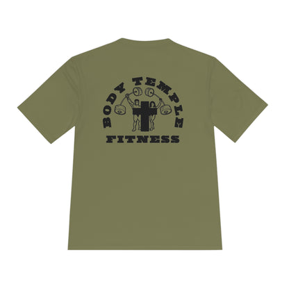 Dark Green Unisex Moisture Wicking Tee