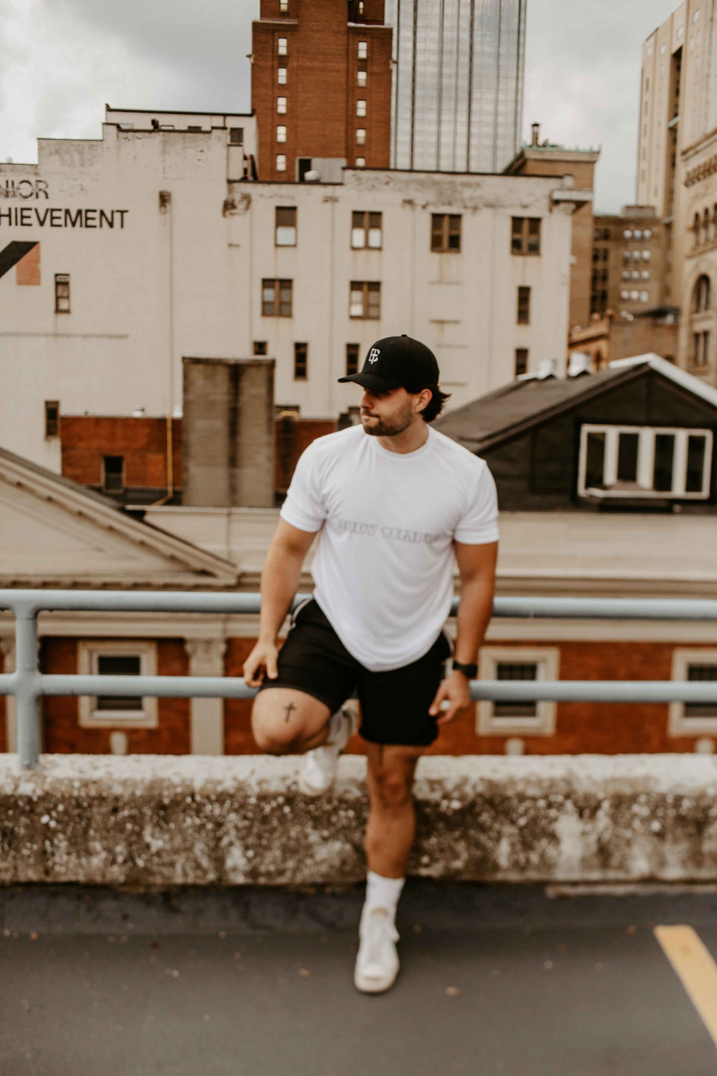 White Unisex Moisture Wicking Tee